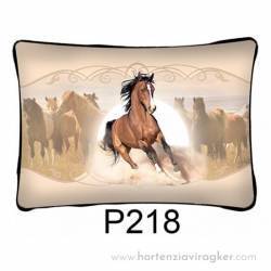 P218 Párna téglalap-Futó barna ló