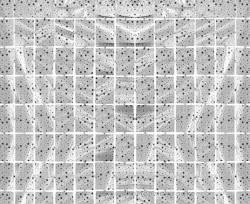 SH-KKGS Fólia függöny négyzet metál ezüst fekete csillago